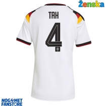Njemačka Jonathan Tah #4 Domaci Dres za Ženska SP 2026 Kratak Rukav